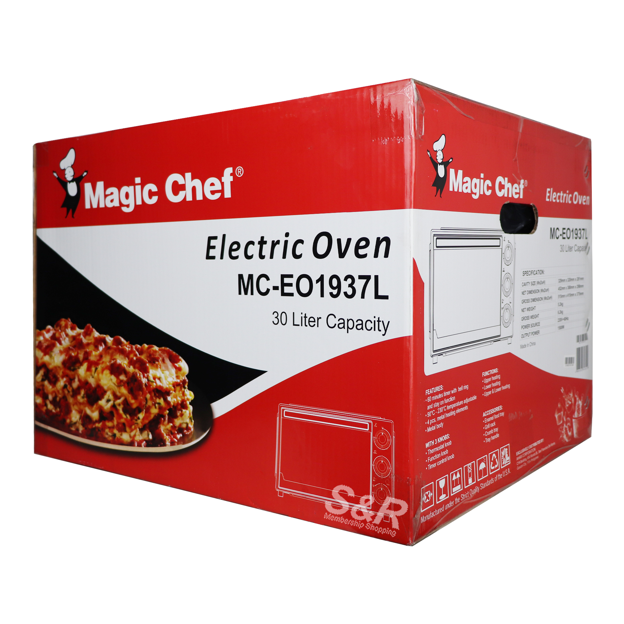 Magic Chef Electric Oven 30L Magic Chef Electric Oven 30L